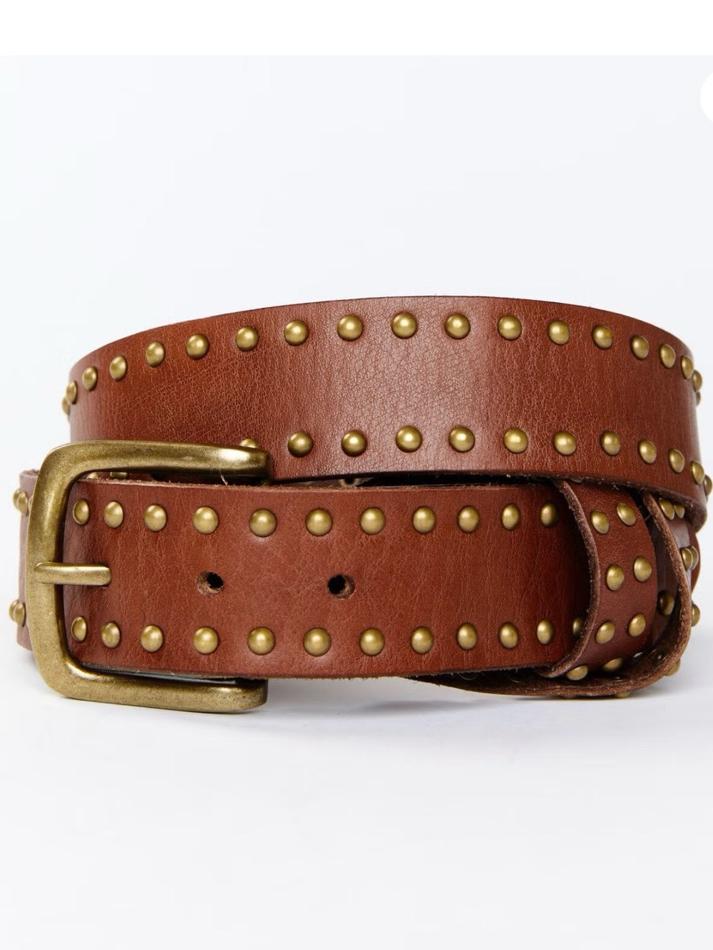 Cleo + Wolf - Women’s Stuffed Criss Cross Keeper Vintage Belt - Size Medium